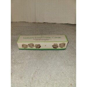 Vintage Avon Nature's Fresh Petite Candle Mushrooms New in Box